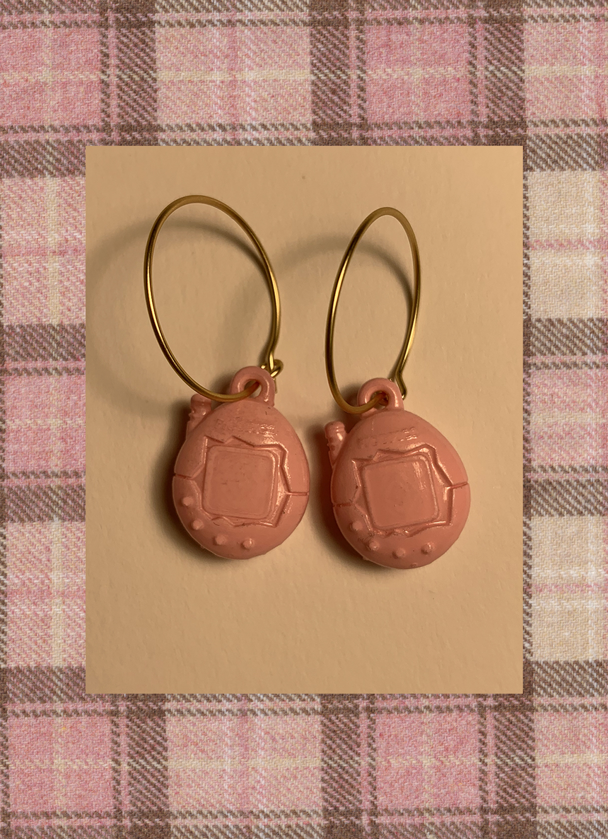 TAMA earrings pink SMALL - Picopico x MundoMiko